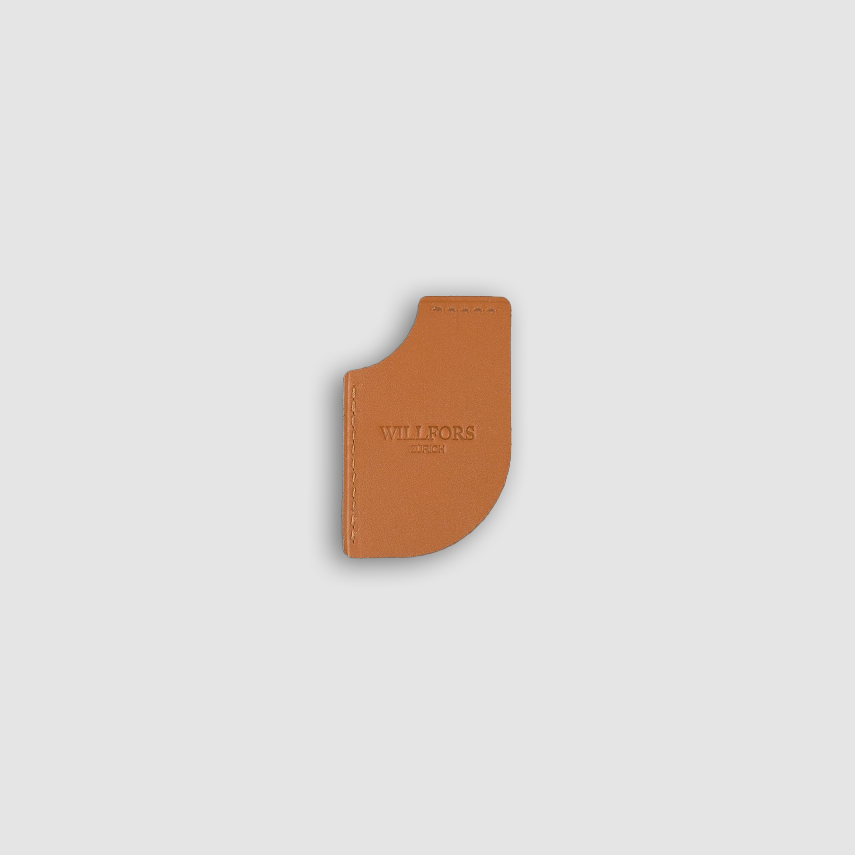 Bookmark fauve Baranil leather back