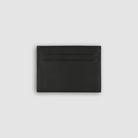 Card holder slim Baranil black leather front